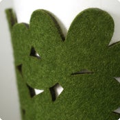 Image of original cozy/cuff - olive green