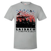 Image of LAIBACH-Over The USA T-Shirt/ NEW Wax Trax! Only