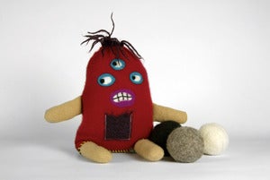 Image of Mr. Three Eyes Snuggly Monster