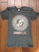 Image of *LIMITED EDITION* Loveway Records Logo- Grey/Grey/Red