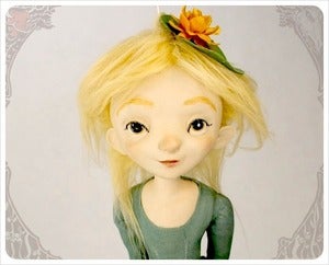 Image of SOLD! ~ Paramee~ Water Lily River Mermaid by the Filigree