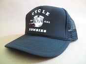 Image of shovel trouvel mesh trucker hat