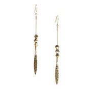 Image of vail earrings: chrome