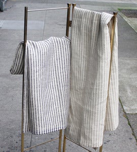Image of Chambray Linen Throw
