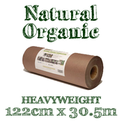 Image of Natural Organic | Heavy Weight  | 122cm x 30.5m | Creped