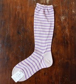 Image of Lavender Striped Socks