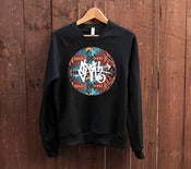 Image of Aztec SLOTH Tag Black Crew Neck 