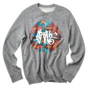 Image of Aztec SLOTH Tag Grey Crew Neck