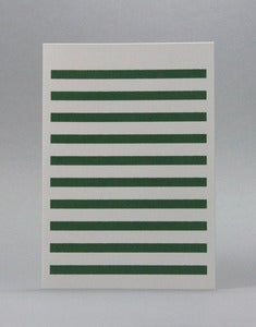 Image of Stripetown Green card 