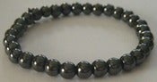 Image of  Breaking  Dawn  Bella's Hematite Bead Bracelet