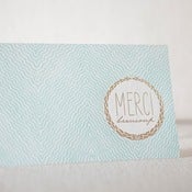 Image of MERCI beaucoup Card