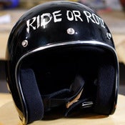 Image of Ride or Rot! - Custom Hand Painted helmet