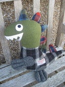 Image of Harris Tweed Hebridean Dinosaur 