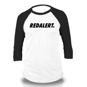 Image of Red Alert Raglan Baseball Tee