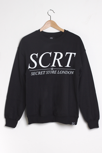 T-shirt design SCRT Sweatshirt - Black