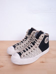 Image of Visvim - Sunnegga Hi Lamina Beige/Navy