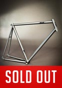Image of PIAS Track Frameset - Brushed Steel