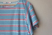 Image of UNIQLO x MT flutter sleeve stripe tee - L