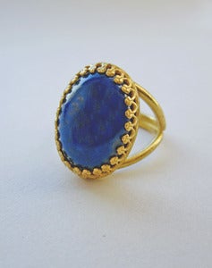 Image of Marilla - Lapis Lazuli Ring