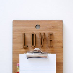Image of Love Clipboard