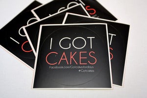 Image of GOT CAKES? Decal
