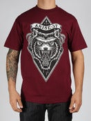 Image of WOLF- BURGUNDY