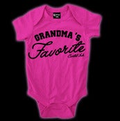 Image of Grandma's Favorite Onesie Style # 2007