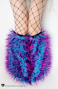 Image of Festival fluffies uv turquoise/pink/purple
