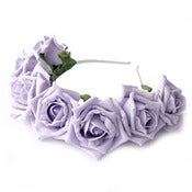 Image of Whole Lotta Rosie Headband - Lilac