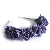 Image of Whole Lotta Rosie Headband - Aubergene