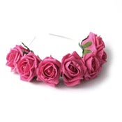 Image of Whole Lotta Rosie Headband - Hot Pink