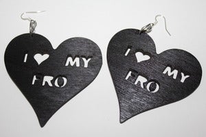 Image of I LOVE MY FRO - Black