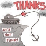 Image of Thanks - It's Not Funny CD