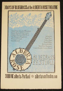 Image of Alberta Rose Bluegrass Poster