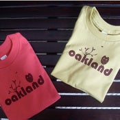 Image of Oakland Owl Short Sleeve Organic Tees (2T, 4T, 6T)