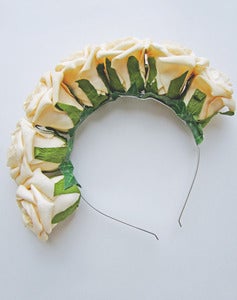 Image of Whole Lotta Rosie Beige Crown - Crown and Glory for EE
