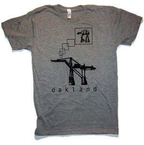 Image of AT-AT tee mens ATHLETIC GRAY