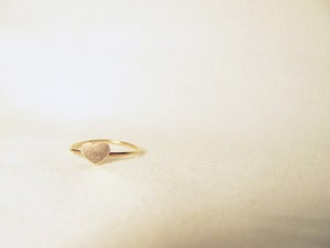 Image of 14k Gold Fill Mini Heart Ring