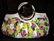 Image of Floral White Handbag Spring 2013 