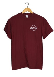 Image of World Tee (Maroon)