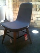 Image of Pebble Chair Light Grey. Ex Display
