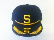 Image of Seattle Pilots "U.S. Navy" New Era Fitted Cap (Royal Sports Exclusive)