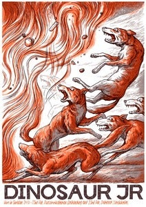 Image of Dinosaur Jr poster - Sweden 2013