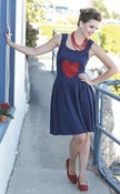 Image of Carlie Dress-Blue