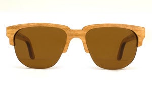 Charlie Cherry Wooden Sunglasses Handmade in California by Capital Eyewear
