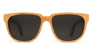 Bonnie / Clyde Cherry Wooden Sunglasses Handmade in California by Capital Eyewear