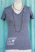 Image of Wonderfully Made Vneck Tee
