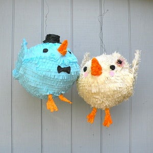 Image of Love Birds Wedding Piñatas
