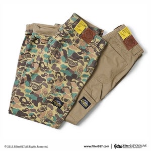 Image of Filter017 LAND OF LOST CAMOUFLAGE WORK PANTS