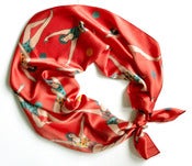 Image of CIRCUS GYMNAST SILK SCARF
